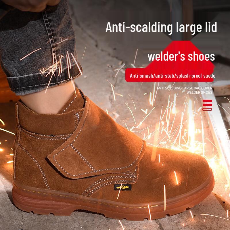 Мужские замшевые высокие защитные ботинки Bo Zong 35