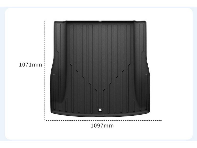 Deep Blue L06 Custom Fit TPE Floor Mats & Trunk Liner for 26 Car Models