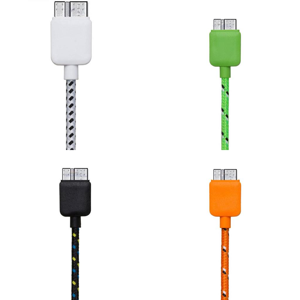 Nylon Braided Charging Cable For Smartphones With Fast Data Transfer For Travel And Daily Use