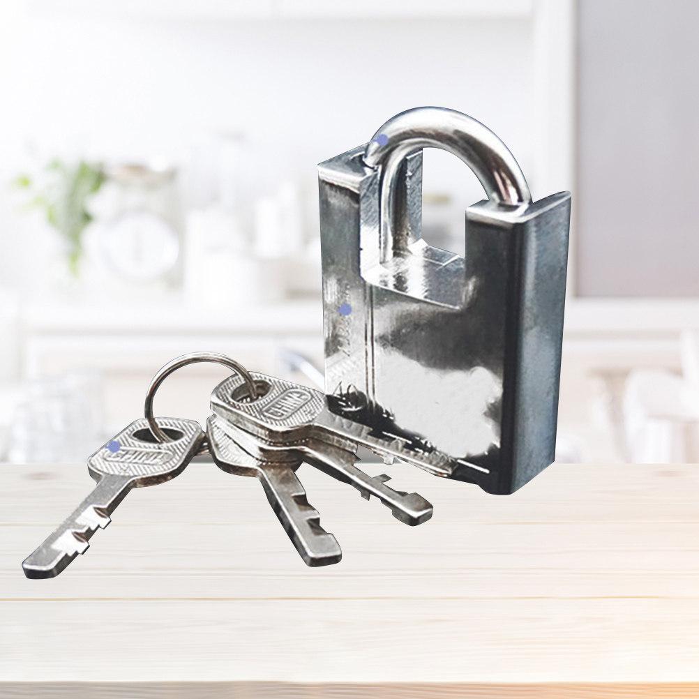 30Mm Stainless Steel Anti Theft Lock Heavy Duty Rustproof Padlock for Home Security Safe Deposit Box Outdoor Use