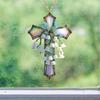 Hand-Painted Lily of The Valley Christian Ornament Acrylic Religious Floral Hanging Pendant for Living Room Easter Baptism Home Church Decor