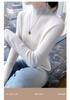 Half-High Collar Cashmere Slim Fit Knit Pullover Sweater for Fall/Winter