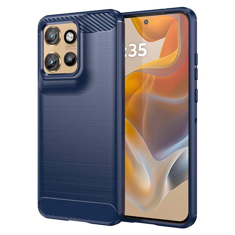 

For Motorola Edge 50 Neo Case Moto Edge 50 Neo Cover Soft TPU Bumper Shield Protective Phone Cases On Moto S50 Edge 50 Neo Funda For Moto S50 синий