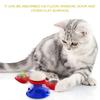 Windmill Cat Toy Rotating Interactive Multifunctional Kitten Comb Toy for Wall Door