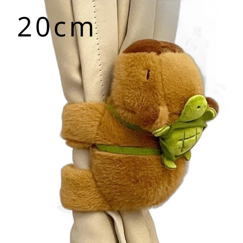 1-10PCS Snap Circle Kapybara Wrist Accessory Doll Doll Water Dolphin Cute Plush Toys Curtains Bicycle Car Party Decorations