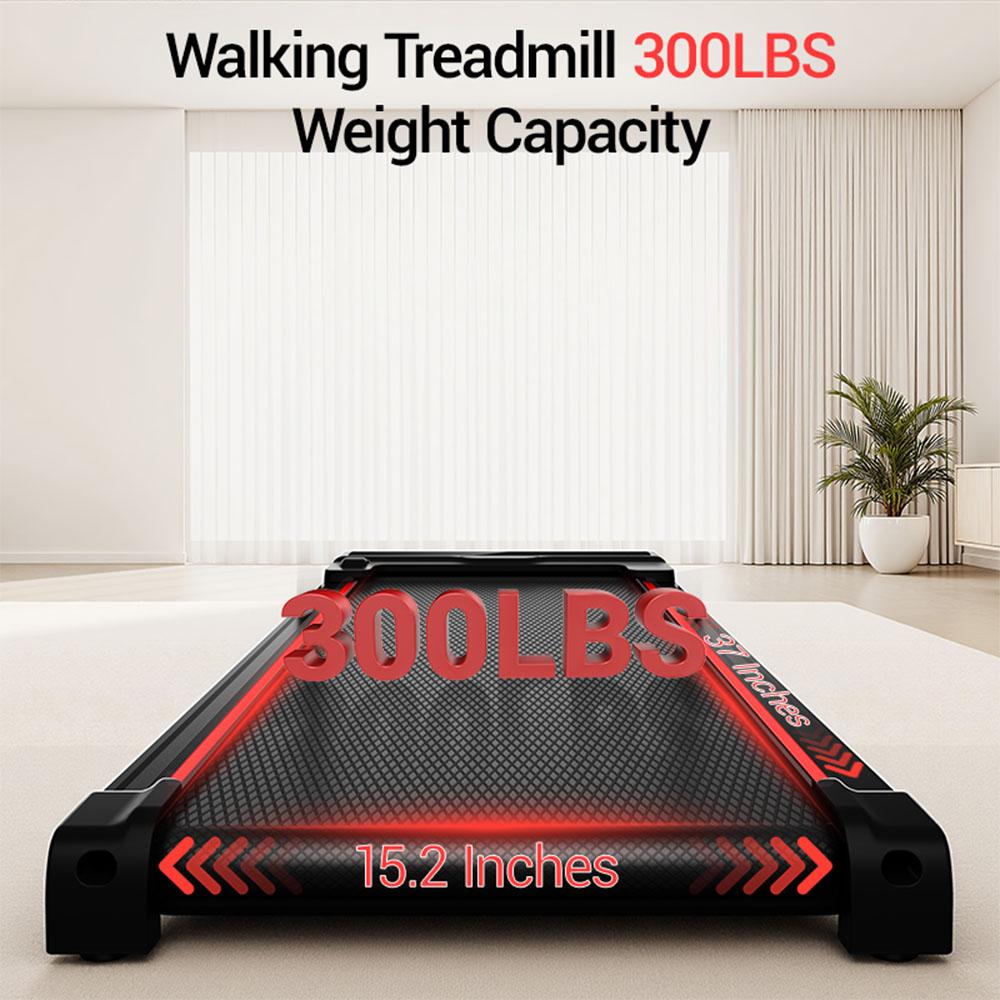 ROBORE X5 Walking Pad with 16% Incline, Triple Shock Absorption, Quiet 2.5HP Brushless Motor, 10km/h Speed