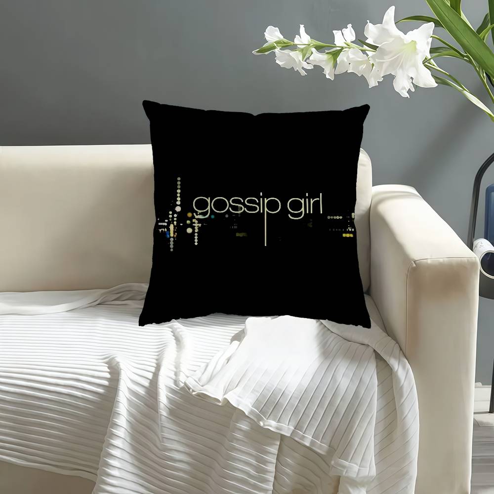 Pillowcases Home Bedding Decorative Pillow Cover Wedding Super Soft Pillow Case Movie G-Gossip G-Girl Logo