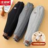 Children Thick Cotton Pants Winter Boys Girls Padded Plush Velvet Trousers Big Kids Lamb Wool Warm Snow Pants 4-14 Years