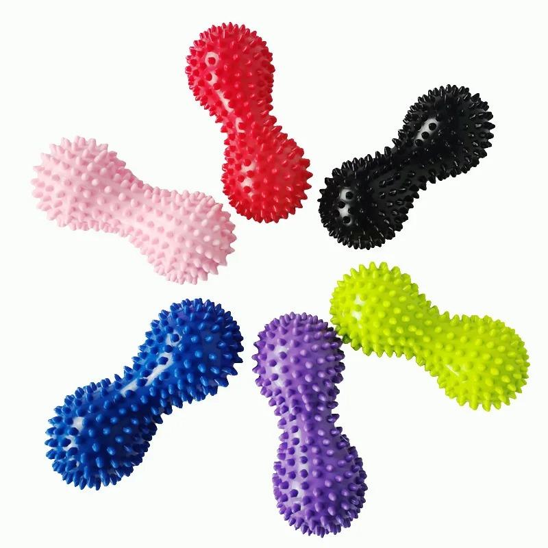

Массажный мяч в форме арахиса из ПВХ, спортивный мяч для йоги, фитнес-мяча, надутая воздушная подушка, арахисовый шарик, облегчение боли, массажер для ног, фасциальные шарики, расслабление мышц Random color-1pc