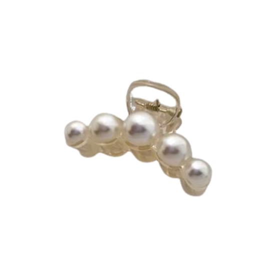 

Милая мини-круглая заколка для волос с искусственным жемчугом, нескользящая нескользящая заколка с перекрестными зубцами на затылке, маленькие когти для укладки волос, аксессуары для волос