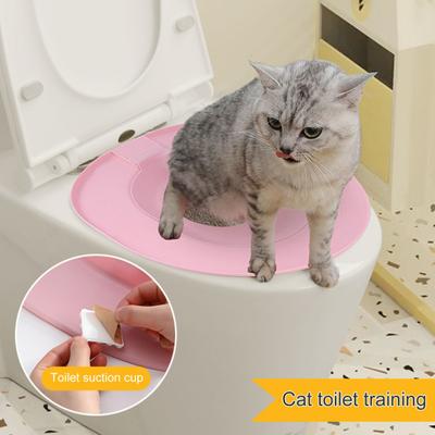 Cat Toilet Trainer Kit Universal Urinal Seat Potty Cat Toilet Training System Reusable
