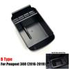 Automobile Armrest Storage Box For Peugeot 308 408 2008 3008 4008 5008 Center Console Container Storage Organizer Car Accessorie