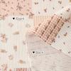 0.5m/1m/2m Korean Grid Splicing Printing Corduroy Fabrics for Sewing Children's Clothing Tablecloths Quilts Handmade DIY Fabrics