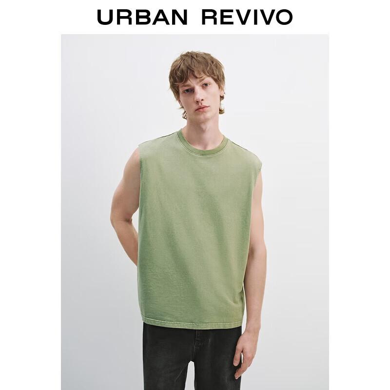 Мужской осенний повседневный хлопковый жилет без рукавов UR XS