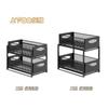 Kitchen Pull Out Under Sink Shelves Large Capacity Organizers With Sliding Drawer For Kitchen Bathroom