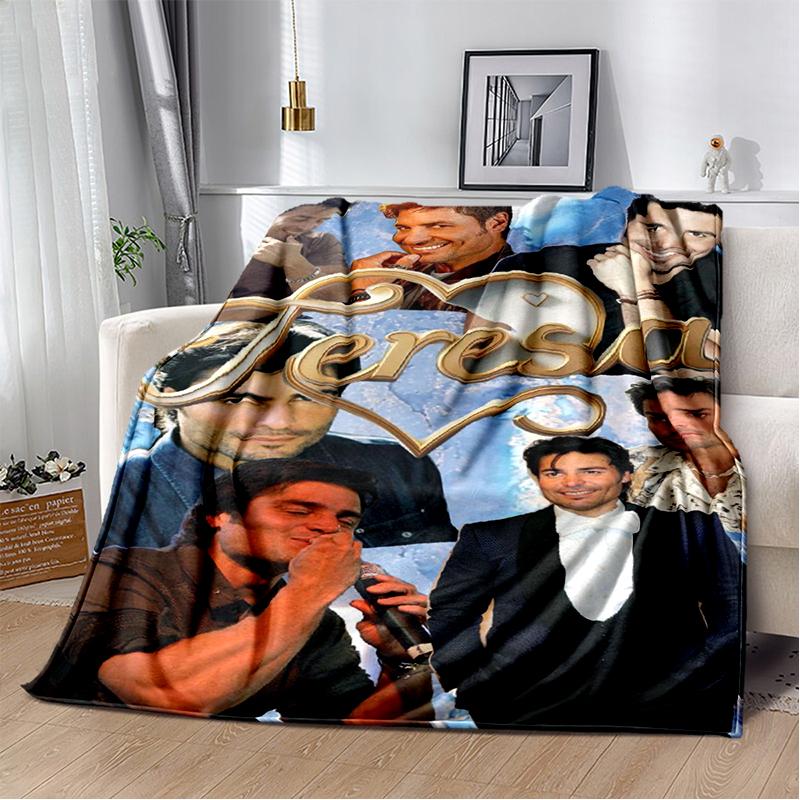 29 Style Chayanne Puerto Rican Latin Pop Soft Blankets,Keep Warm Throw Blanket Comfortable Blanket for Beds Sofa Home Bedroom