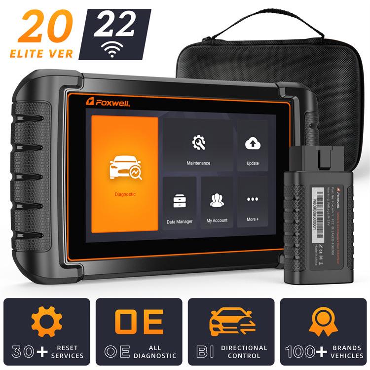 FOXWELL NT809BT Advanced Wireless OBD2 Scanner & Diagnostic Tool