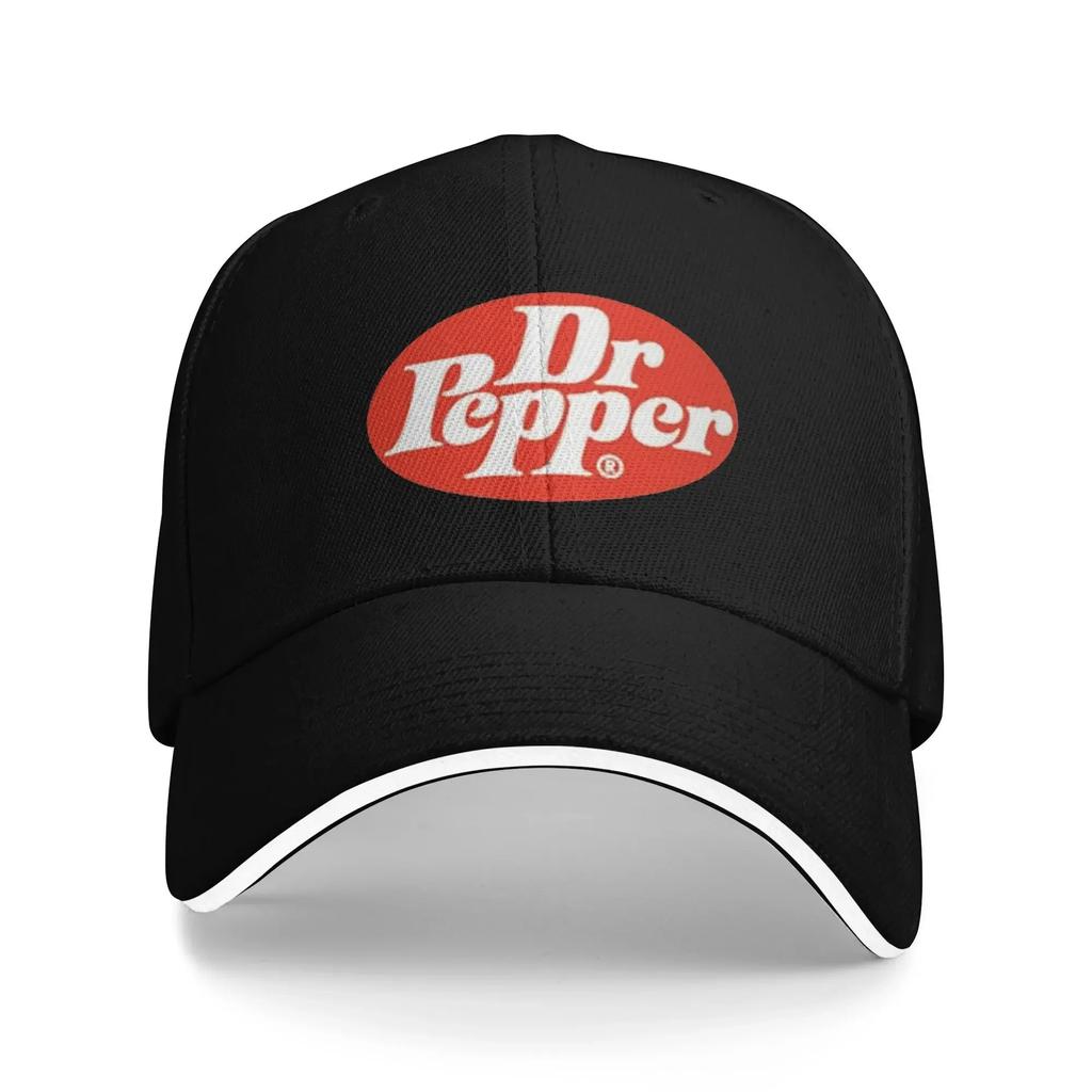 Dr Pepper Baseball Cap Men Women Custom DIY Hip Hop Hats Summer Spring Trendy Outdoor Sports Adjustable Caps
