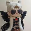 Round glasses cat sunglasses UV protection glasses trendy cool accessories metal glasses pet supplies sunglasses