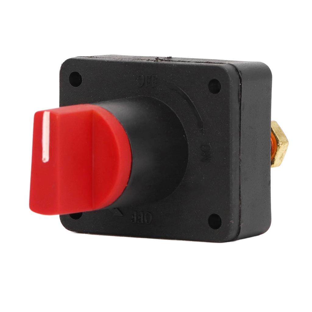 Battery Disconnect Switch ABS Insulation Case Copper Plated Inner Stud Large Current Battery Master