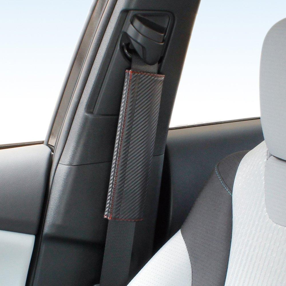 Tsuchiya Yac Car Seat Belt Carbon Pad, Fiber, PZ-777