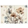 Heat Resistant Table Mat Anti Slip Tableware Pad Green Plants Linen Placemat  Table Decoration