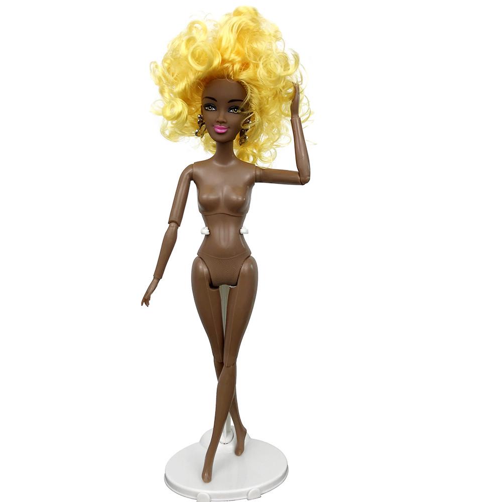 Baby Movable Joint  Doll Toy Black Doll Best Gift Toy