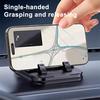 Mobile Phone Holder 360 Degree Rotation Multi-angle Phone Stand Stable Suction Cup Anti-Slip Dashboard Mount with Parking ID Plate Holder