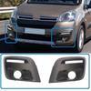 For Citroen Berlingo / For Peugeot Partner 2015- Front Bumper Side Grille Fog Frame Right and Left 2 PCs Auto Spare Parts