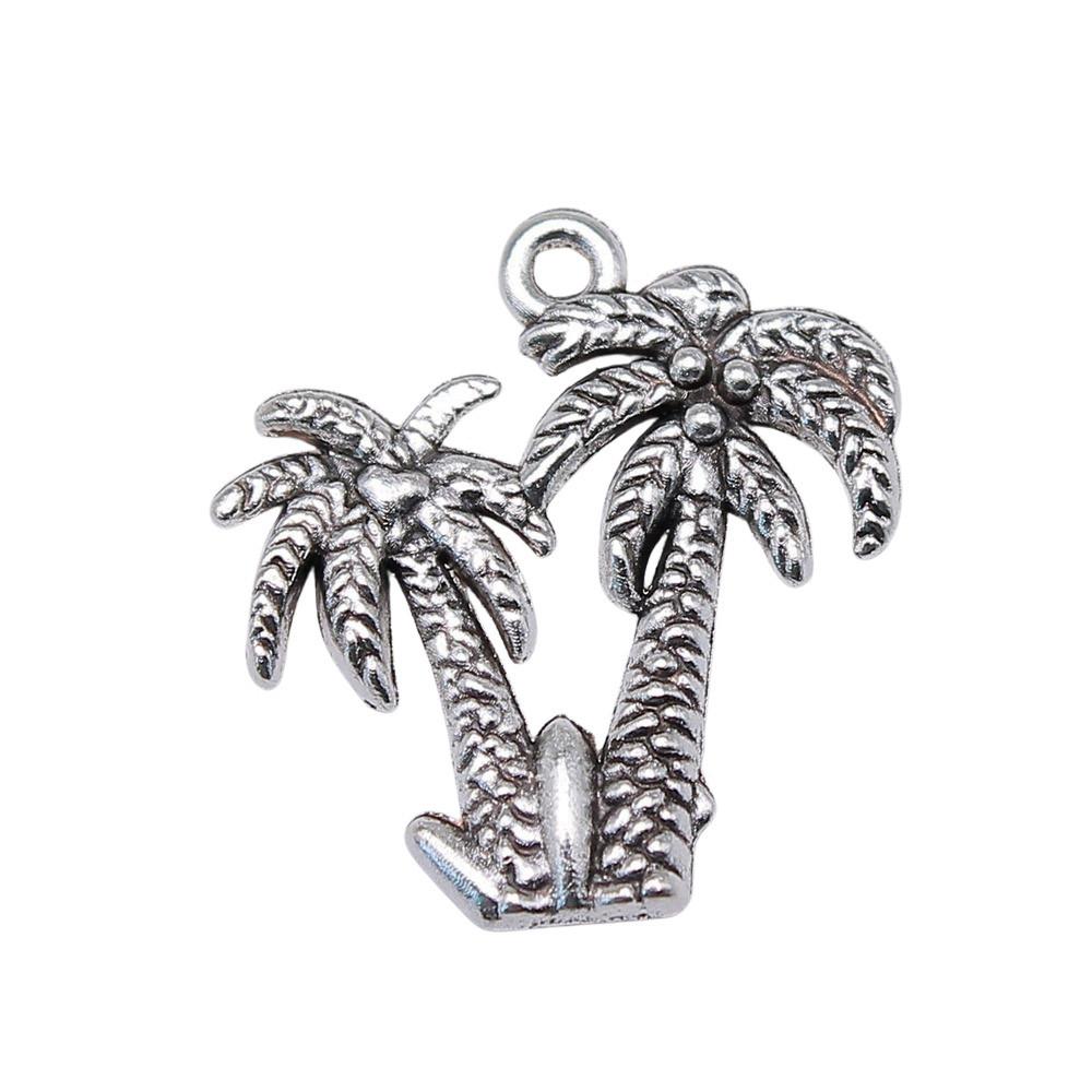 Filigree Leaf Charms Antique Alloy Pendants For Nature Inspired Jewelry