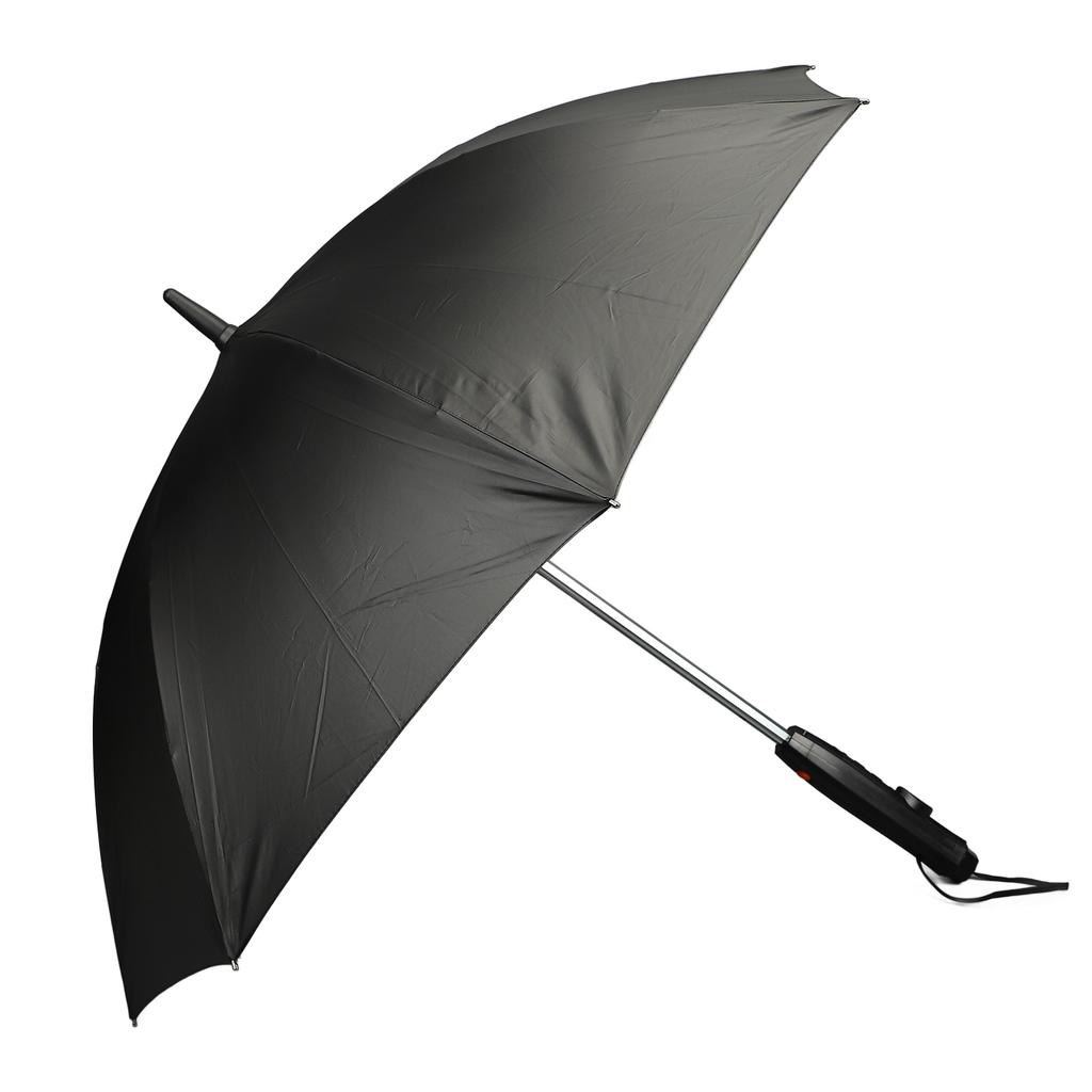 Sun Umbrella with Fan and Sprayer 8 Ribs Portable 3 in 1 UV Blocking Umbrella for Outdoor Summer