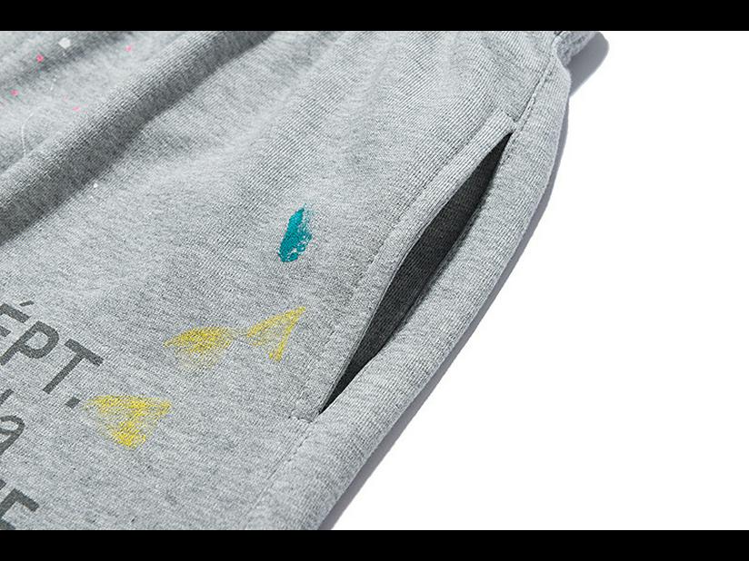 Unisex Jogginghose mit Graffiti-Spritzer