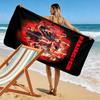 NDH Band R-Rammstein Print Strandtuch, Großes Weiches Schnelltrocknendes Handtuch für Strand Camping Schwimmen