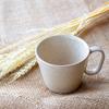 Wired Beans Eternal Shigaraki Ware Wheat Beige 240ml Mug, Mug,