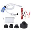 Fuel Transfer Pump with Auto Stop Sensor 51in Hose 4 Tank Adapter Portable Automatic for Liquid