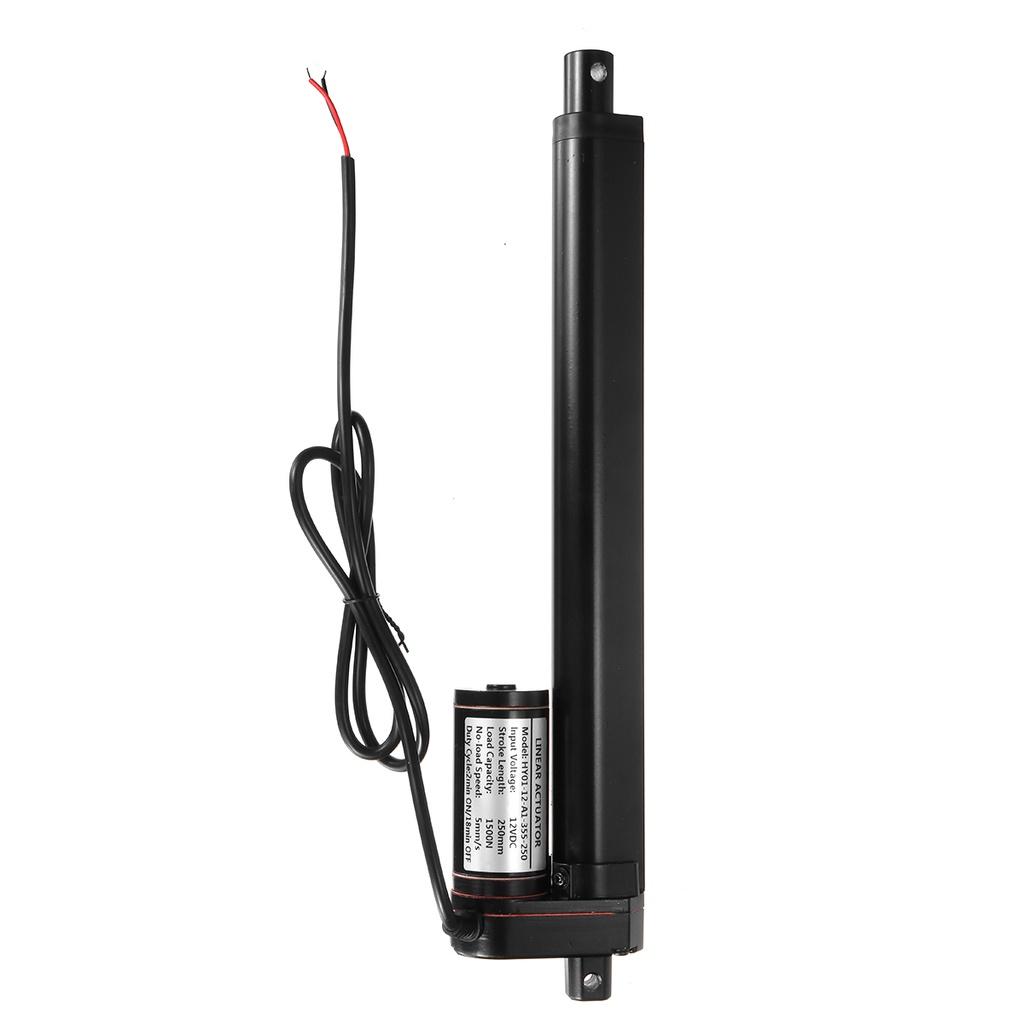 IP54 1500N Linearantrieb 50 mm 100 mm 150 mm 200 mm 250 mm Hub Linearantrieb Elektromotor Linearmotorsteuerung DC 12 V
