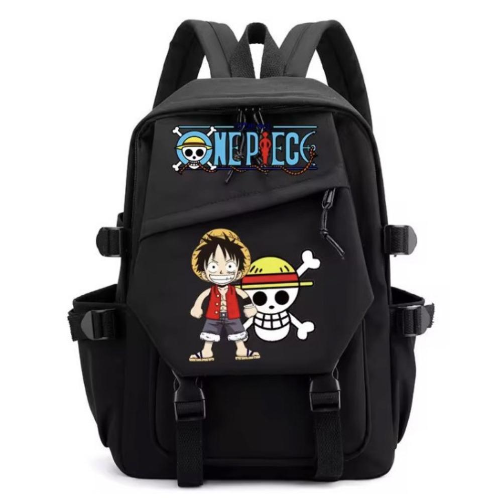 ONE PIECE High School Junior High School Student Elementary School Bag Luffy Fashion Trend Large Capacity Teen Backpack