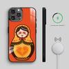Beautiful Cool Russian Matryoshka Phone Case For iPhone17,16,15,14,13,12,11 Plus,Pro Max Magnetic For Magsafe Wireless Charging