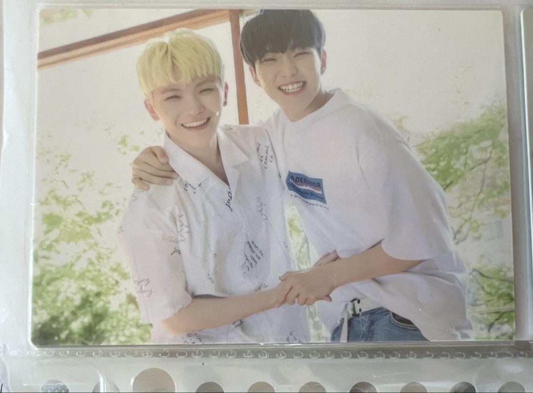 

[USED] SEVENTEEN Woozi and Hoshi pair trading cards Diamond Edge