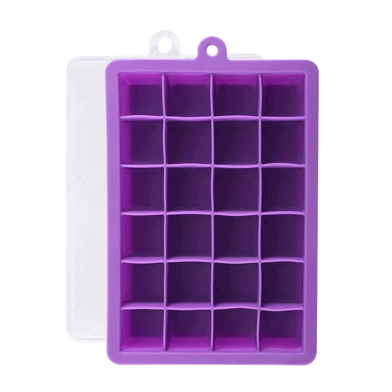 24 Grid Ice Cubes Silicone Ice Ice Mold Ice Breaker Ice Grid Tray Small Square Mold Ice Maker Silicone Mold