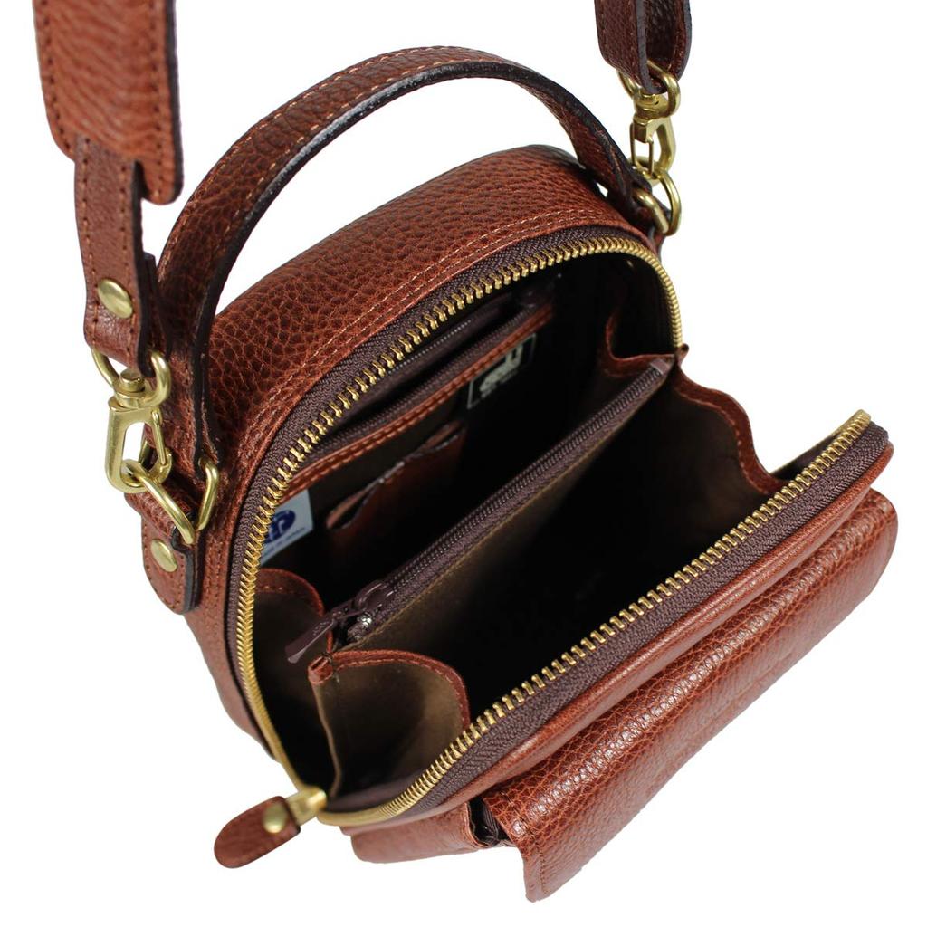 Aoki Kaban (Lugard) Mini torebka na ramię 2-way, męska skórzana [NEVADA Nr. 4965]