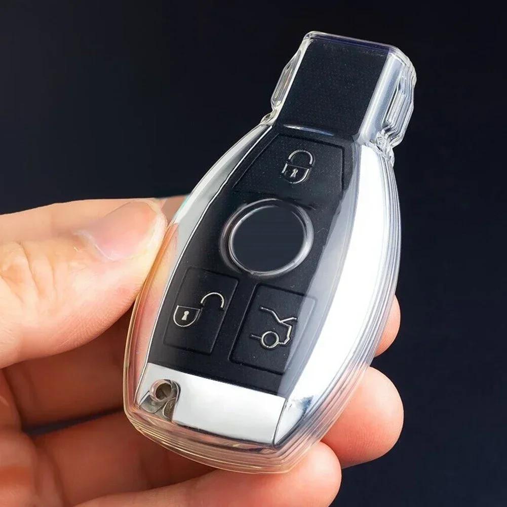 

Элегантный и современный прозрачный чехол для автомобильного брелока для MercedesBenz S-класса (W221/W222/C217/A217) 2010 2017 CHINA