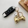 Y2K Große Perle Schleife Schlüsselanhänger Schlüsselring Für Frauen Mädchen Freundschaftsgeschenk Auto Handtasche Dekoration Handgemachter Schmuck