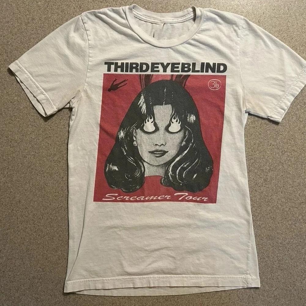 Vintage Third Eye Blind Band White Shirt Unisex Concert S to 5XL SG342 Unisex T-Shirt S
