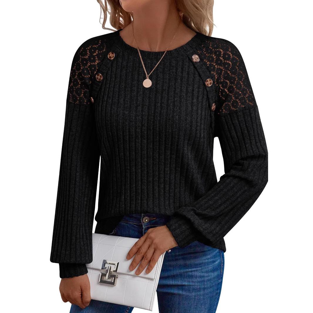 

Solid Casual Loose Blouses For Women Fashion 2026 Autumn Vintage Women s Oversized Shirts And Blouses Elegant Youth Female Tops S чёрный