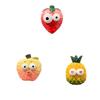 3Pcs Cartoon Funny Fridge Stickers Cute & Creative Resin 3D Refrigerator Stickers Magnetic Kitchen Decor
