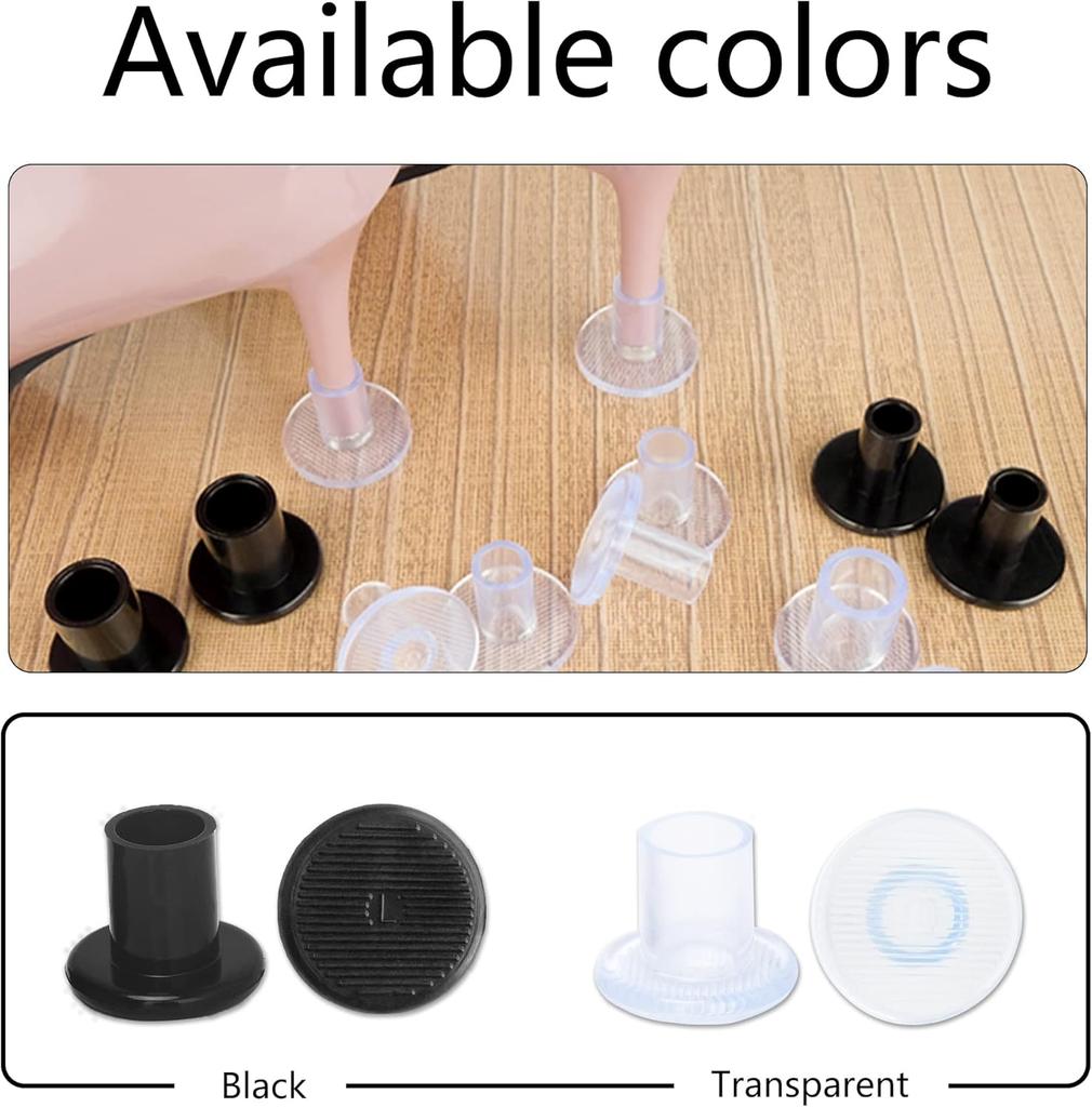 20Pairs Heel Stopper High Heeler Anti Slip Silicone Heel Protector Stiletto Dancing Cover Bridal Wedding Party Favor Gifts