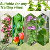 10pcs 3FT Bamboo Trellis For Climbing Plants,Fan-Shaped Plant Support Trellis For Houseplants Ivy Hoya Vine Monstera