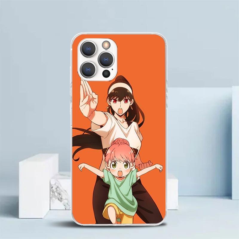 Anime S-Spy Family Anya Phone Case For IPhone 16 17 Air 16E 15 14 Plus 13 Mini 12 11 Pro Max 7 8 + SE 2020 Soft TPU Back Cover 1