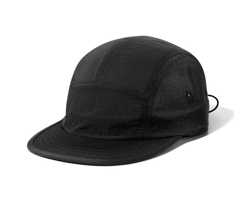 Spring Quick-Dry Waterproof Flat Brim Cap - Lightweight Sunshade for Outdoor Activities